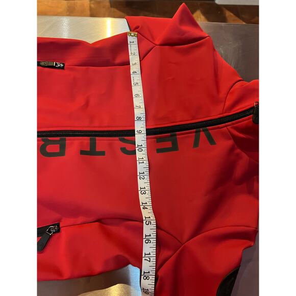 Morzine Vestrum Women’s Jacket Small Red Logo Zip Up Equestrian New No Tags - Picture 5 of 7